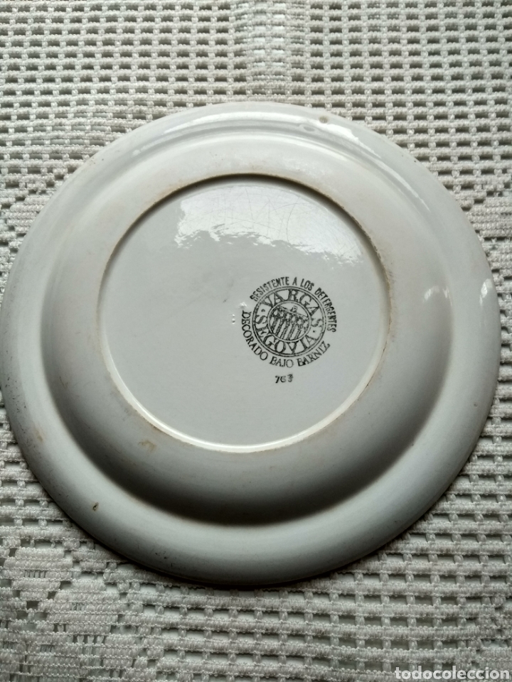 Antig&uuml;edades: PLATO POSTRE VARGAS SEGOVIA - Foto 2