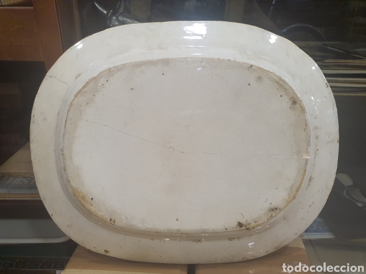 Antig&uuml;edades: Antigua bandeja ,restaurada - Foto 8