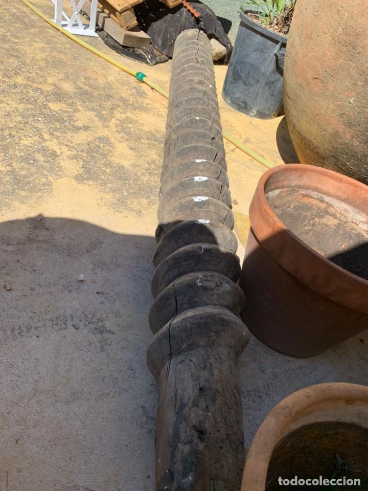 Antig&uuml;edades: Antiguo huesillo de lagar en madera - Foto 2