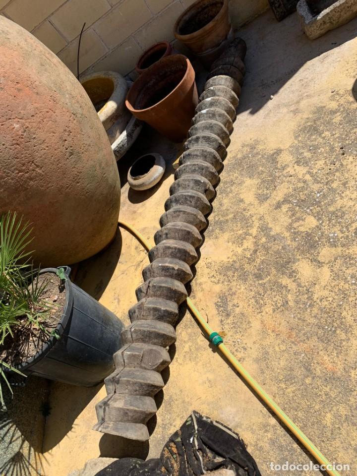 Antig&uuml;edades: Antiguo huesillo de lagar en madera - Foto 5