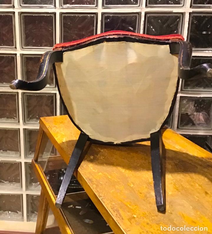 Antig&uuml;edades: SILLA DE MARQUETER&Iacute;A S. XIX - Foto 11