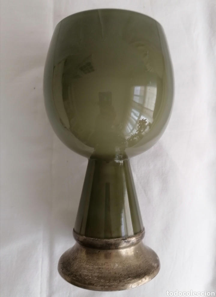 Antig&uuml;edades: Antigua Copa Opalina y Plata. - Foto 11