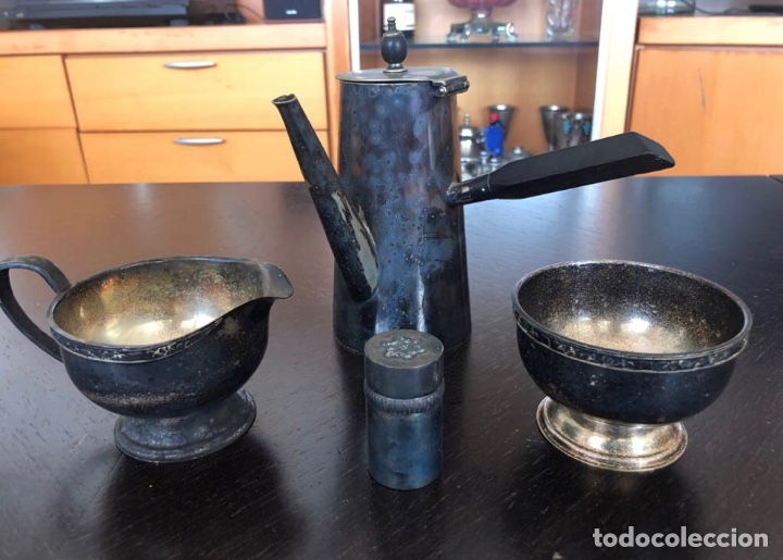 Antig&uuml;edades: Set de cafe antiguo - Foto 2