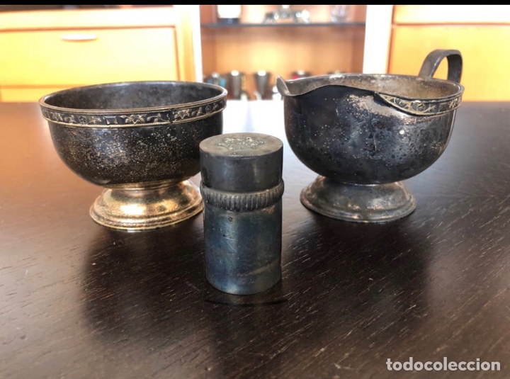 Antig&uuml;edades: Set de cafe antiguo - Foto 4
