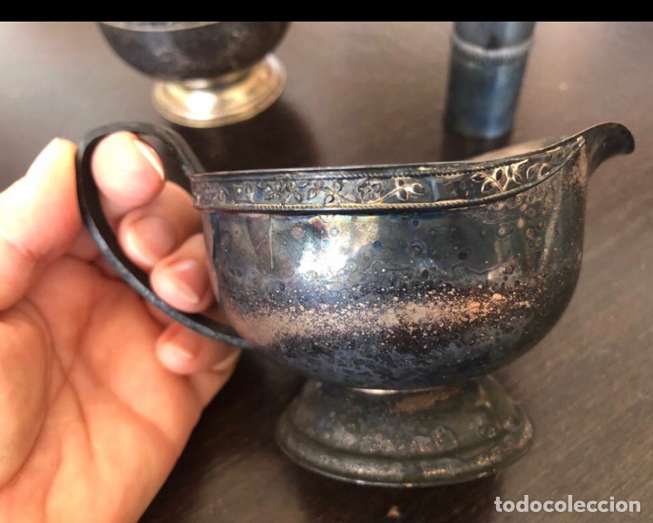 Antig&uuml;edades: Set de cafe antiguo - Foto 6
