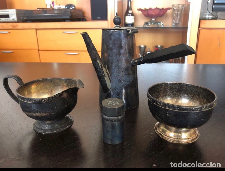 Antig&uuml;edades: Set de cafe antiguo - Foto 1