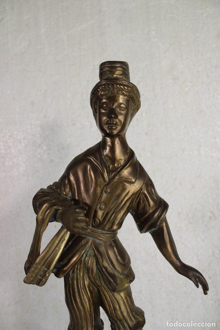 Antig&uuml;edades: FIGURA DE LATON - Foto 2