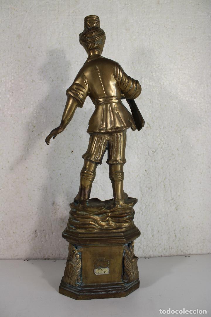 Antig&uuml;edades: FIGURA DE LATON - Foto 4