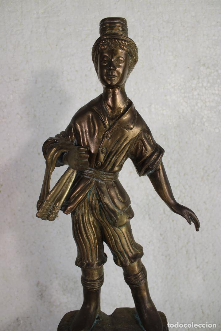 Antig&uuml;edades: FIGURA DE LATON - Foto 5