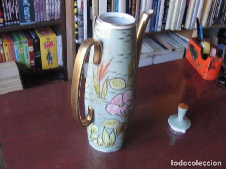 Antig&uuml;edades: cafetera DECORAT MANUAL ceramica - Foto 4