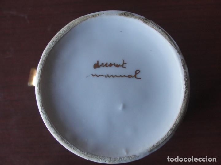 Antig&uuml;edades: cafetera DECORAT MANUAL ceramica - Foto 5