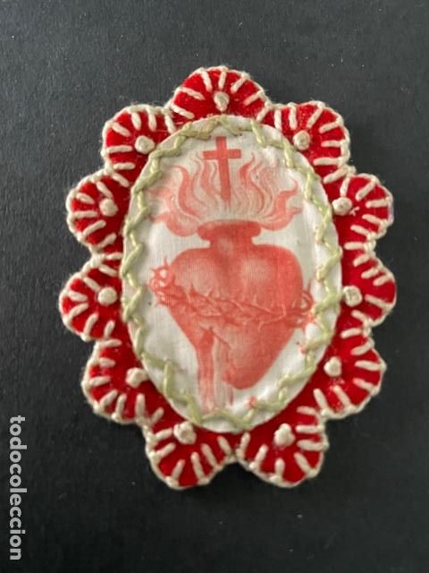 Antig&uuml;edades: ANTIGUO SAGRADO CORAZ&Oacute;N - Foto 1