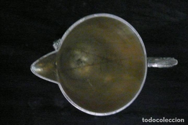 Antig&uuml;edades: JARRA de 1900. A.G. DUFVA. Estocolmo. Silver plated. - Foto 8