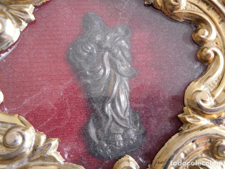 Antig&uuml;edades: Antiguo portapaz virgen - Foto 4