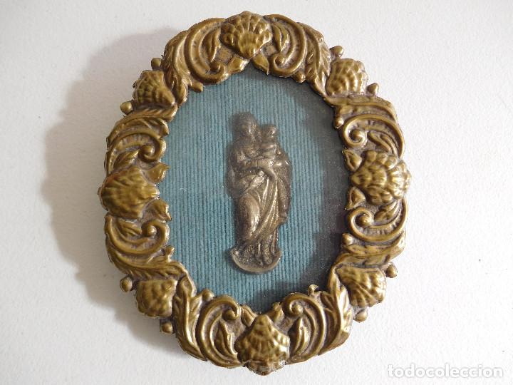 Antig&uuml;edades: Antiguo portapaz virgen - Foto 1