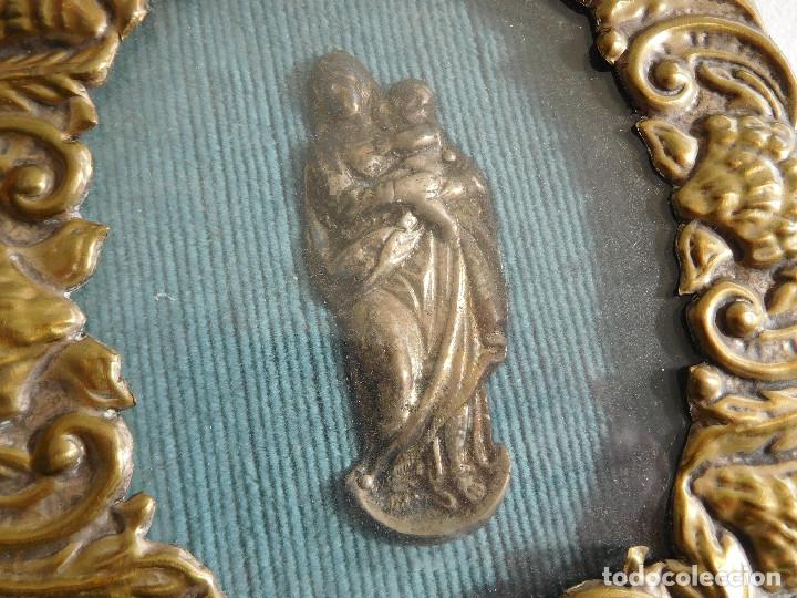 Antig&uuml;edades: Antiguo portapaz virgen - Foto 3