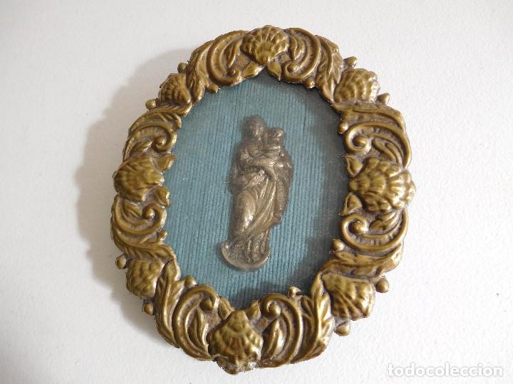 Antig&uuml;edades: Antiguo portapaz virgen - Foto 4
