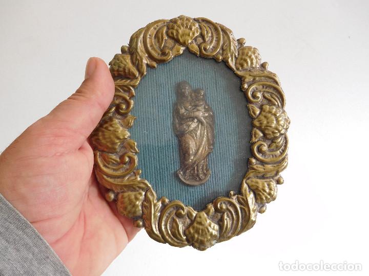 Antig&uuml;edades: Antiguo portapaz virgen - Foto 5