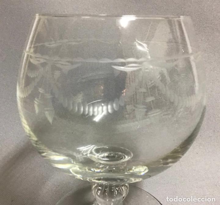 Antig&uuml;edades: COPAS DE CO&Ntilde;AC LA GRANJA - Foto 2