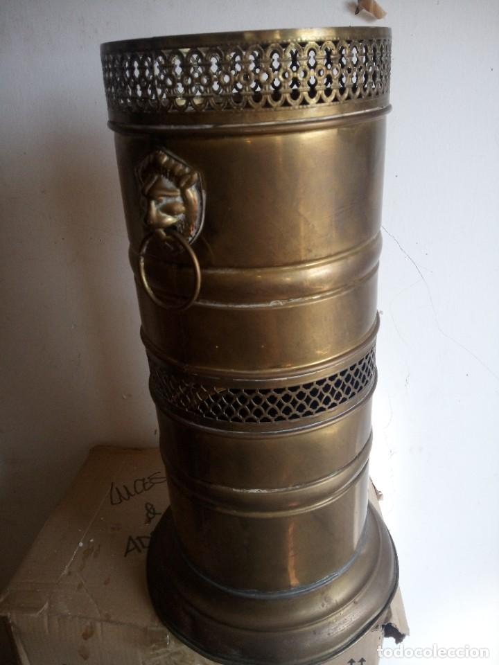 Antig&uuml;edades: Paraguero bronce - Foto 3