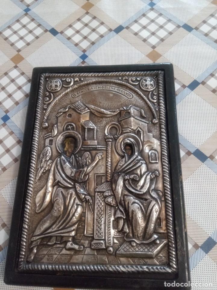 Antig&uuml;edades: Icono griego en plata - Foto 2