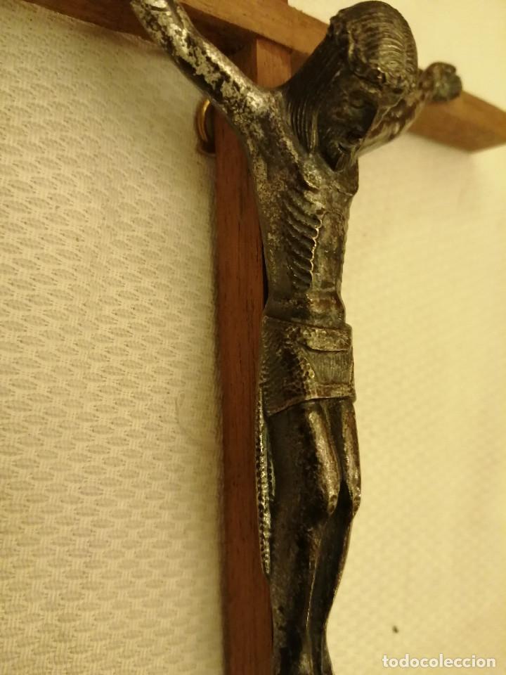 Antig&uuml;edades: CRUZ DE MADERA Y METAL - Foto 7
