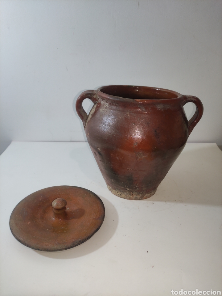 Antig&uuml;edades: Olla jarra orza de barro - Foto 3