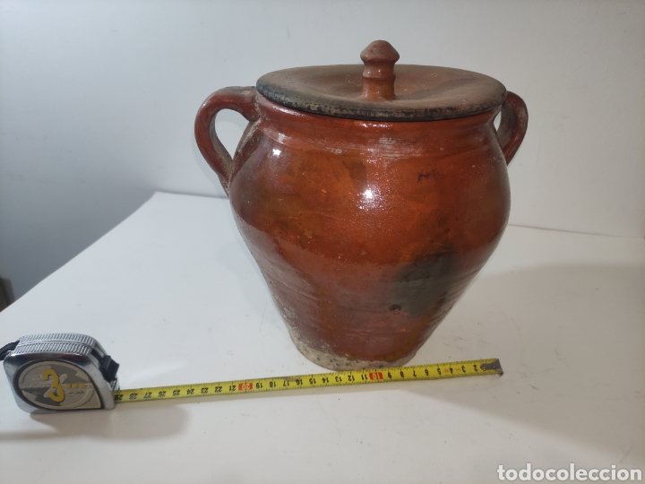 Antig&uuml;edades: Olla jarra orza de barro - Foto 1