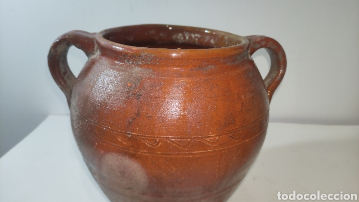 Antig&uuml;edades: Jarra,olla.orza barro - Foto 2
