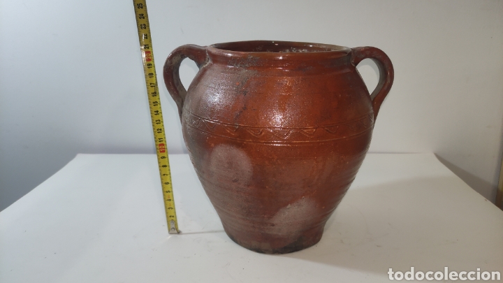 Antig&uuml;edades: Jarra,olla.orza barro - Foto 3