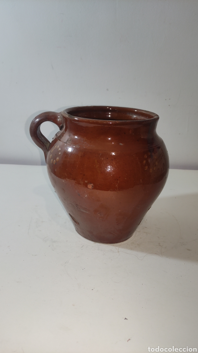 Antig&uuml;edades: Jarra orza de barro - Foto 2