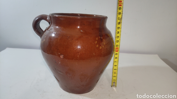 Antig&uuml;edades: Jarra orza de barro - Foto 1