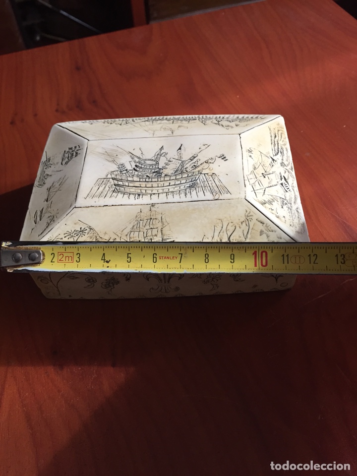 Antig&uuml;edades: Caja pintada - Foto 14