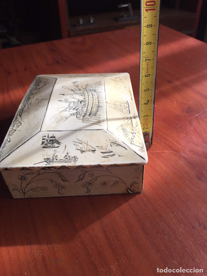 Antig&uuml;edades: Caja pintada - Foto 16