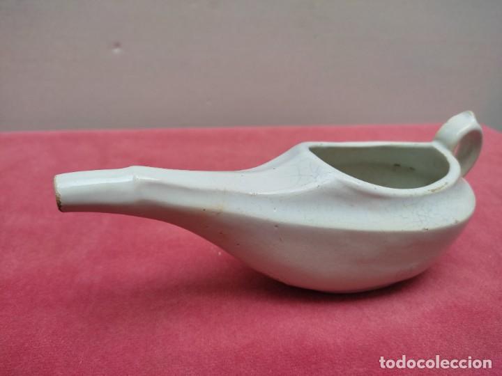 Antig&uuml;edades: antigua salsera ceramica - Foto 5