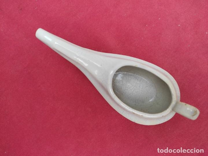 Antig&uuml;edades: antigua salsera ceramica - Foto 6