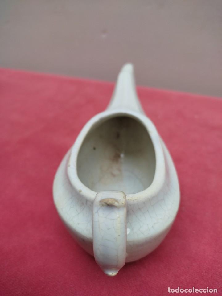 Antig&uuml;edades: antigua salsera ceramica - Foto 7