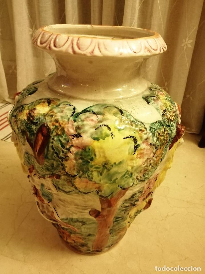 Antig&uuml;edades: JARR&Oacute;N DE GRAN TAMA&Ntilde;O CAPODIMONTE - Foto 1