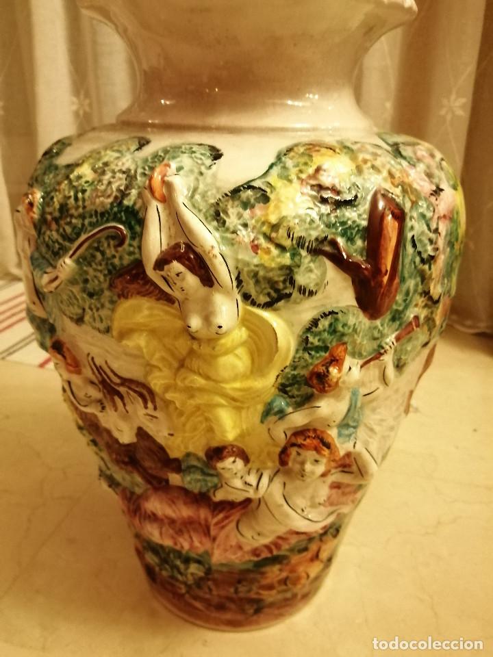 Antig&uuml;edades: JARR&Oacute;N DE GRAN TAMA&Ntilde;O CAPODIMONTE - Foto 2