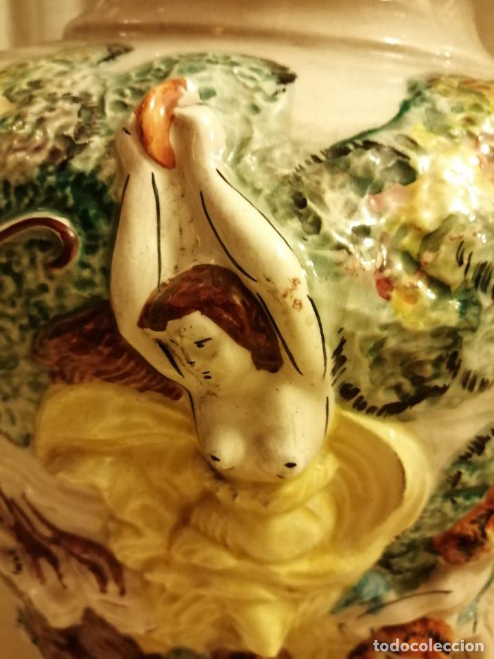 Antig&uuml;edades: JARR&Oacute;N DE GRAN TAMA&Ntilde;O CAPODIMONTE - Foto 3