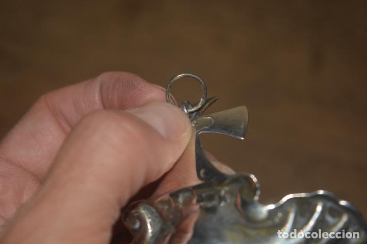 Antig&uuml;edades: CONCHA DE BAUTISMAR BAUTIZAR DE PLATA - Foto 2