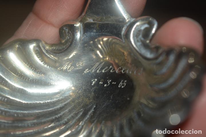 Antig&uuml;edades: CONCHA DE BAUTISMAR BAUTIZAR DE PLATA - Foto 3