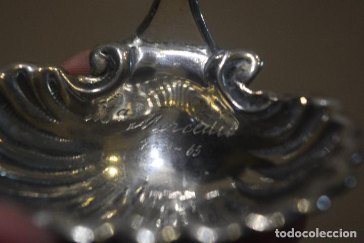 Antig&uuml;edades: CONCHA DE BAUTISMAR BAUTIZAR DE PLATA - Foto 5