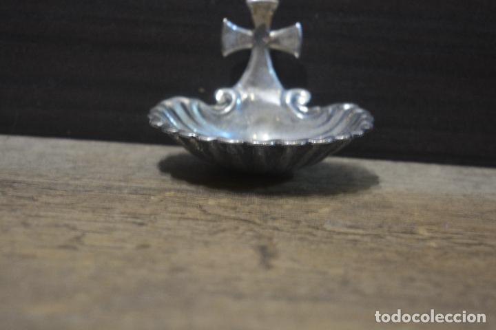 Antig&uuml;edades: CONCHA DE BAUTISMAR BAUTIZAR DE PLATA - Foto 6