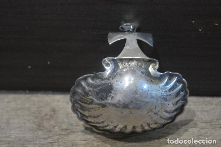 Antig&uuml;edades: CONCHA DE BAUTISMAR BAUTIZAR DE PLATA - Foto 8