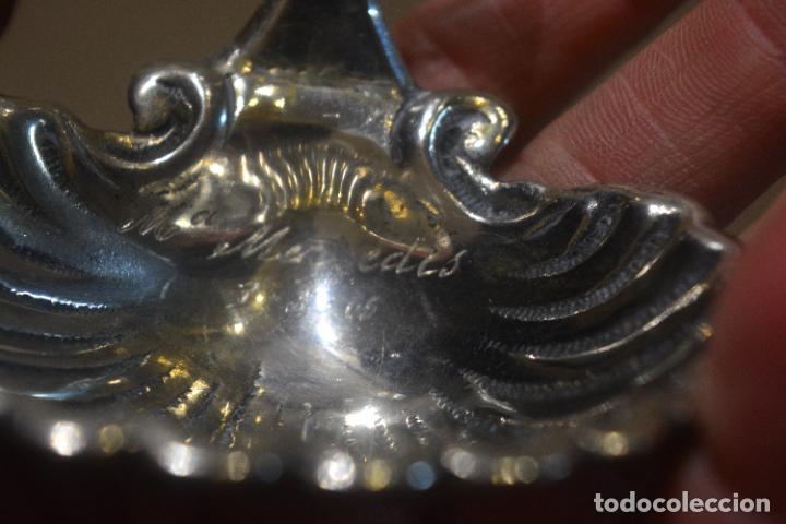 Antig&uuml;edades: CONCHA DE BAUTISMAR BAUTIZAR DE PLATA - Foto 9