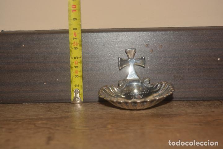 Antig&uuml;edades: CONCHA DE BAUTISMAR BAUTIZAR DE PLATA - Foto 12