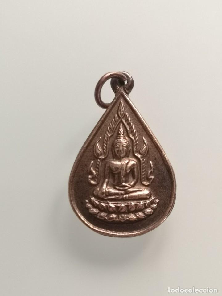 Antig&uuml;edades: MEDALLA DE BUDA COBRIZA - Foto 3