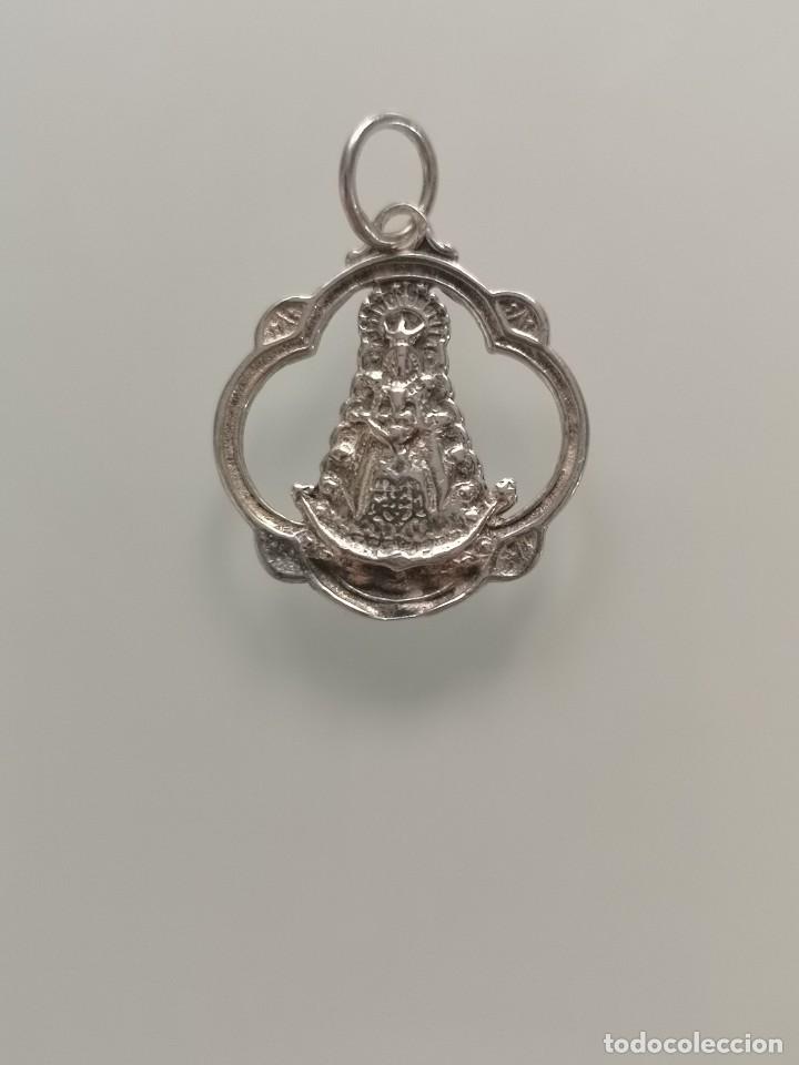 Antig&uuml;edades: MEDALLA DE PLATA VIRGEN DEL ROC&Iacute;O - Foto 1