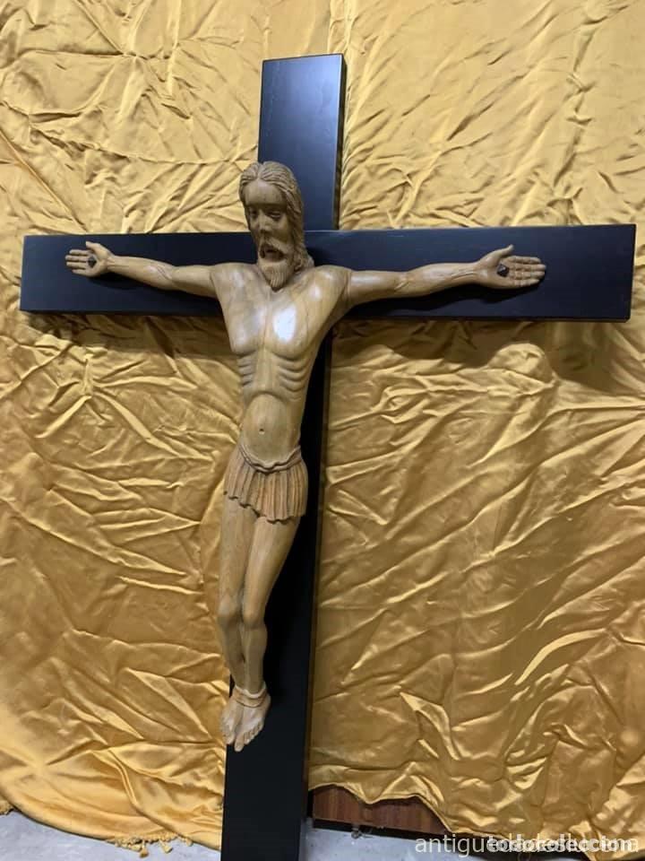 Antig&uuml;edades: Crucificado de gran tama&ntilde;o - Foto 1